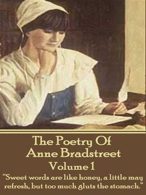 cover image of The Poetry of Anne Bradstreet, Volume 1
